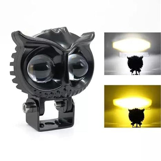 Owl Style LED Fog Light Double Additional Round
